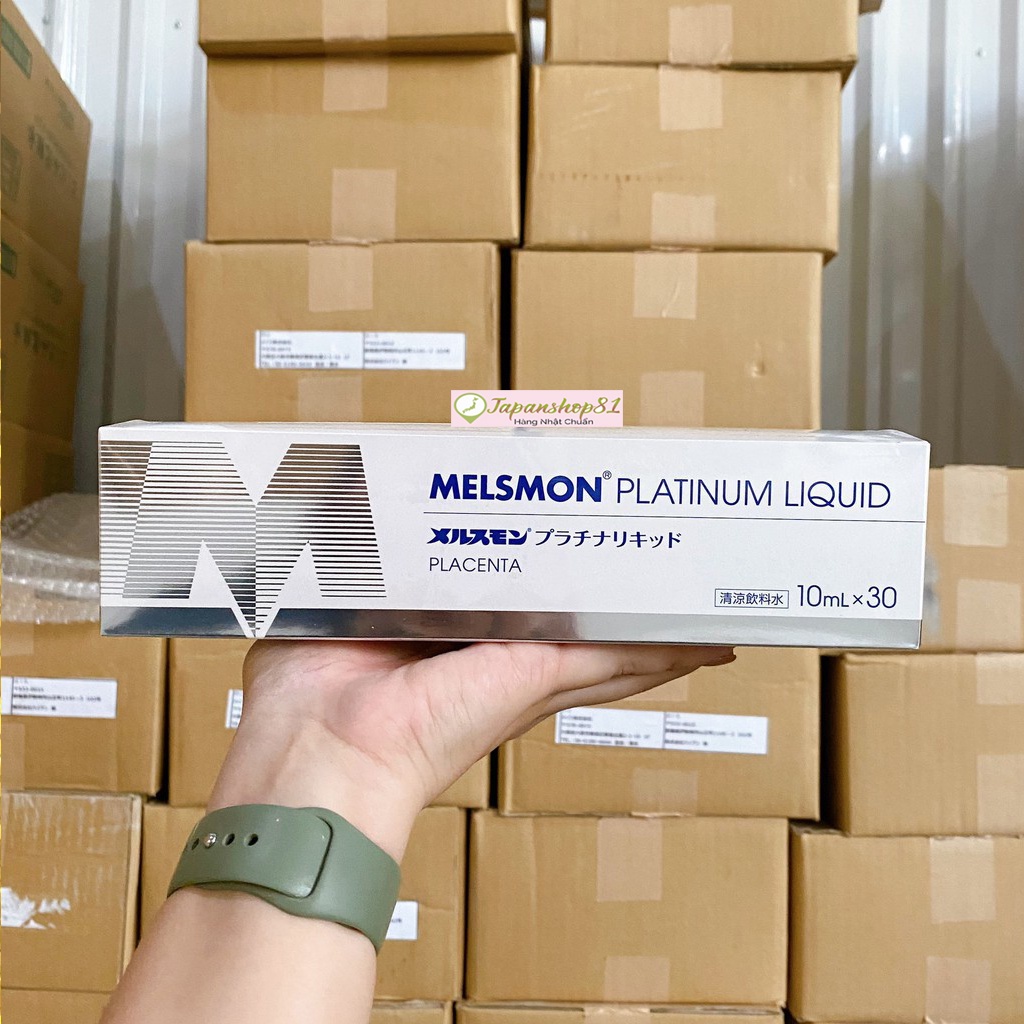 Nước uống tế bào gốc nhau thai ngựa Melsmon Platinum Liquid Placenta Nhật Bản – Japanshop81