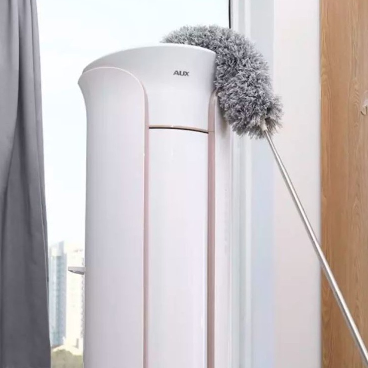 Chổi Kéo Dài 2.5M Quét Trần Lau Bụi Đa Năng Có Cán Điều Chỉnh Độ Dài Và Xoay 360° Đa Năng