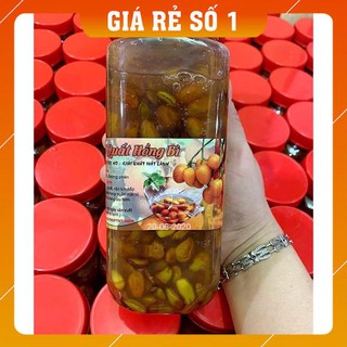 [FREESHIP- SP HOT] Siro Quất Hồng Bì ngâm đường phèn đặc biệt - Siro được săn lùng số 1 mùa Hè