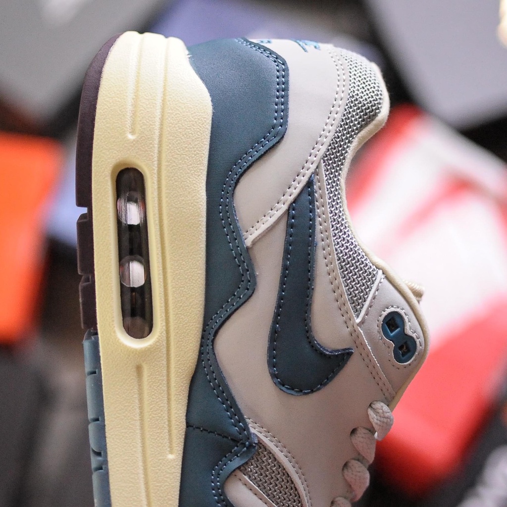 Giày Nike_Air Max 1 Patta Waves Noise Aqua  - Phiên bản high quality