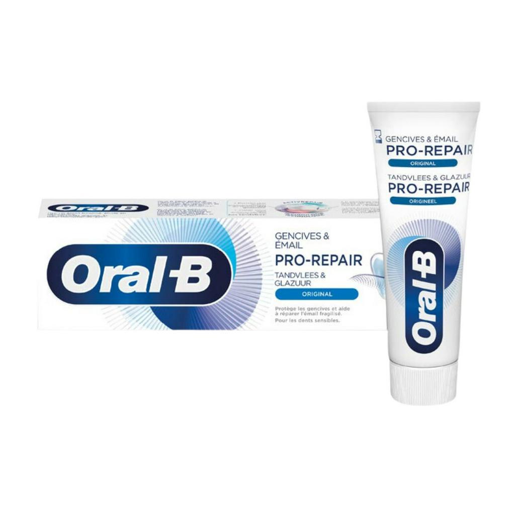 Kem Đánh Răng Oral-B Gencives &amp; Email Pro-Repair Original - Phục Hồi Men Răng Trong 2 Tuần, Hương Thơm Nhẹ Nhàng