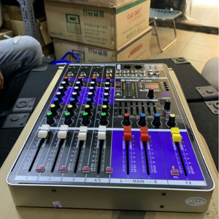 Mixer Yamaha, M4 USB Bluetooth, Siêu Phẩm Bộ Chuyên Hát Livestream Karaoke Hay - Tặng Giắc 6,5