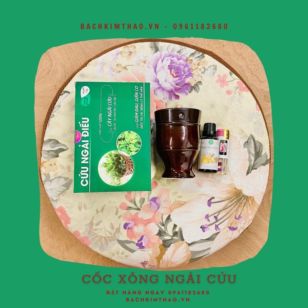 Cốc xông ngải cứu Bách Kim Thảo gói 2