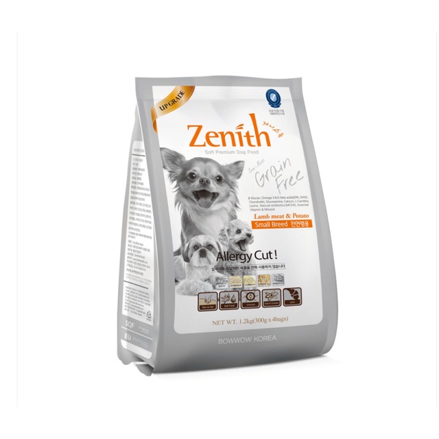 Thức ăn hạt mềm Zenith cho các dòng chó nhỏ thumbnail