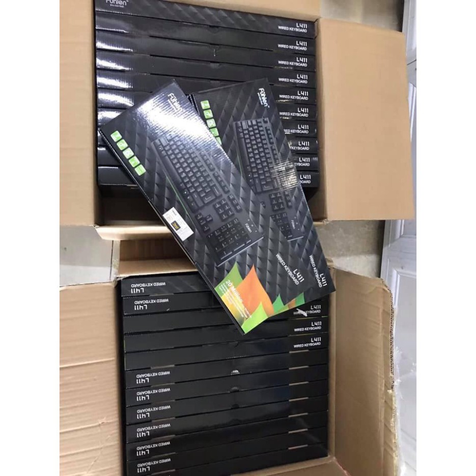 (Hot) Bàn phím Fuhlen L411 bảo hành 2 năm chính hãng Ninza | BigBuy360 - bigbuy360.vn