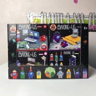 🚀🚀🚀BỘ 8 NHÂN VẬT LEGO AMONG US 47 CHI TIẾT 82281 - SIÊU HOT - 💯HÀNG NHẬP CÓ TEM NHẬP