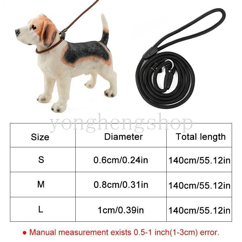 Dây Dắt Thú Cưng Đi Dạo Bằng Chất Liệu Nylon Có Thể Điều Chỉnh Kích Thước
