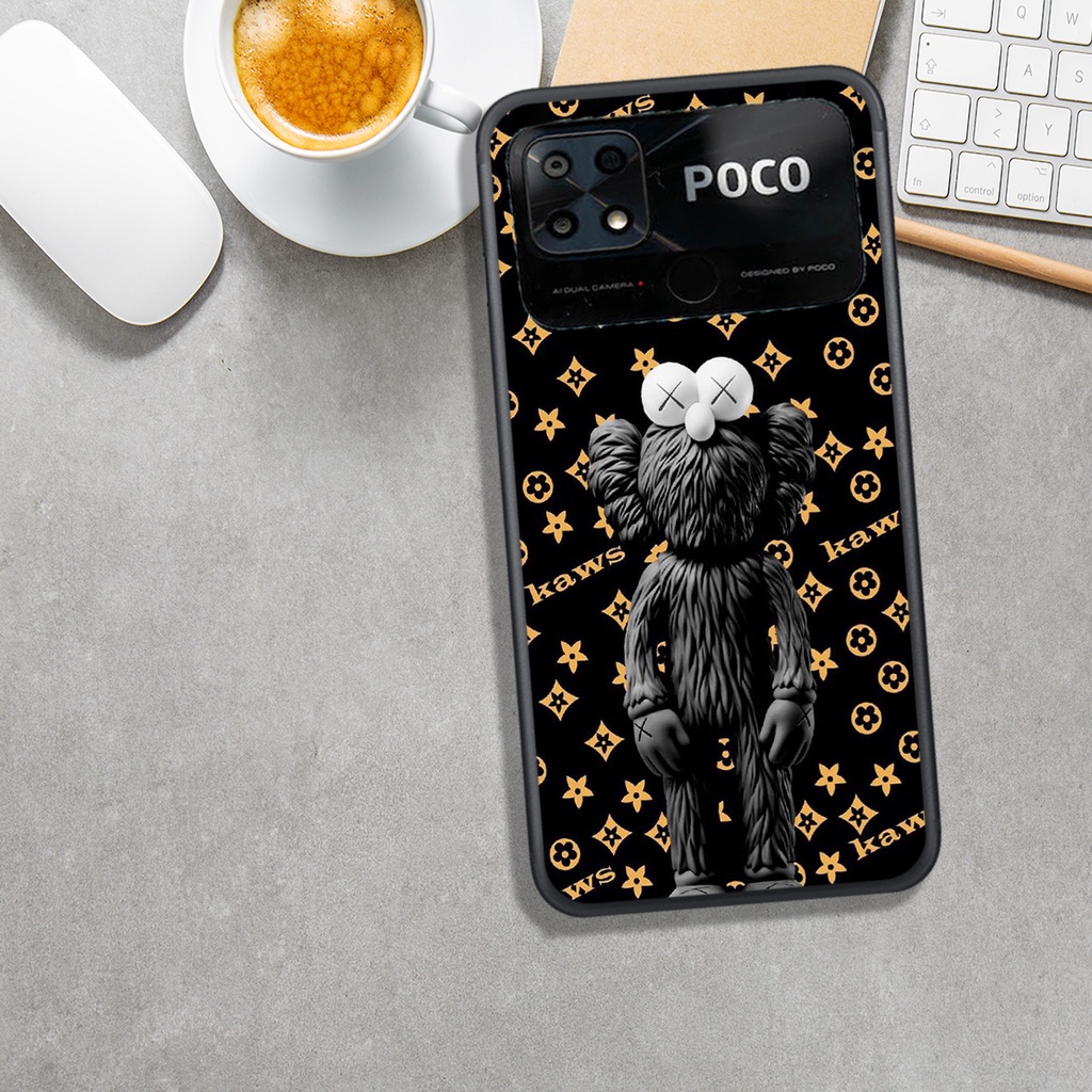 ỐP LƯNG XIAOMI POCO C40  ,  IN HÌNH THƯƠNG***HIỆU***LO***GO PHONG CÁCH, CÁ TÍNH.
