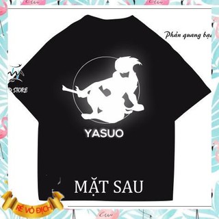 🔥HOT🔥 Áo thun phản quang YASUO Liên Minh Huyền Thoại LOL nhiều mẫu unisex