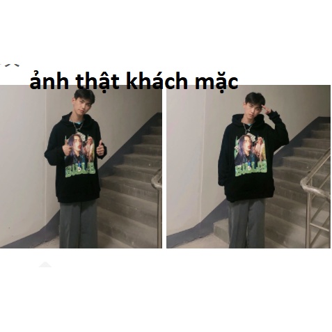 【Keroro】Áo hoodie nam nữ form rộng vải nỉ chất đẹp không xù lông in hình cô gái ( kèm ảnh thật) | BigBuy360 - bigbuy360.vn