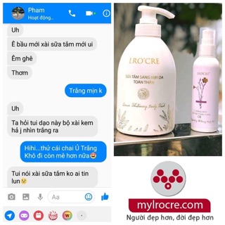 SỮA TẮM TRẮNG DA