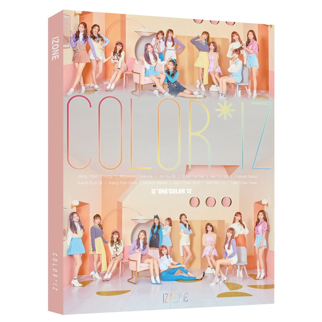Combo photobook ảnh IZONE (IZ*ONE) - COLOR*IZ