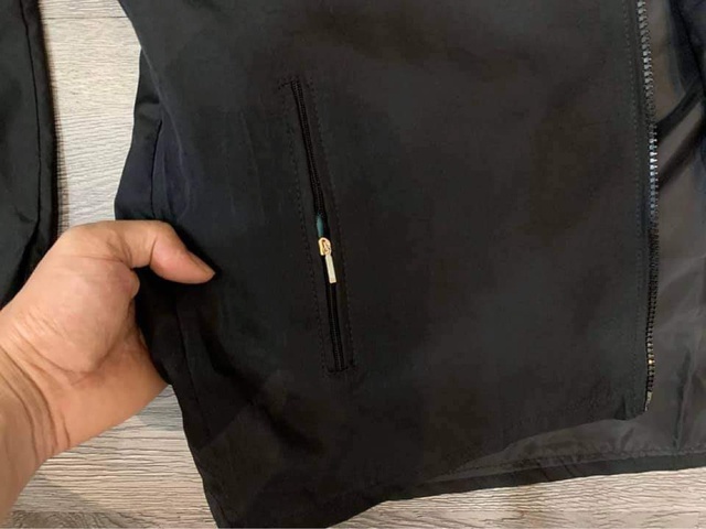Áo khoác dù nam - 2 lớp có túi trong tiện dụng