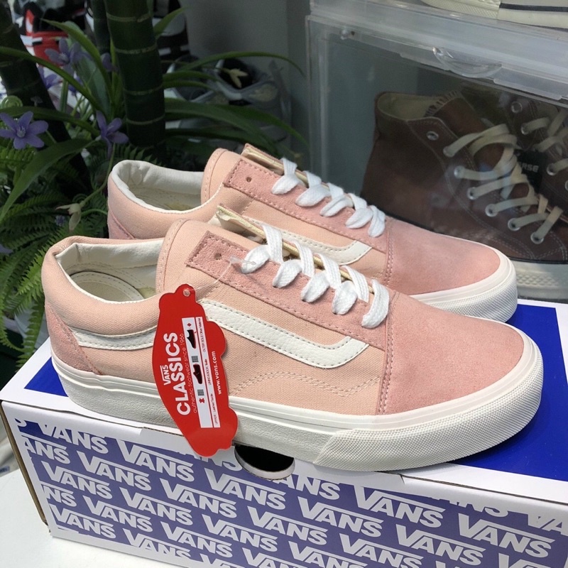 GIÀY THỂ THAO SNEAKER VANS VAULT Nữ Hồng Nhạt