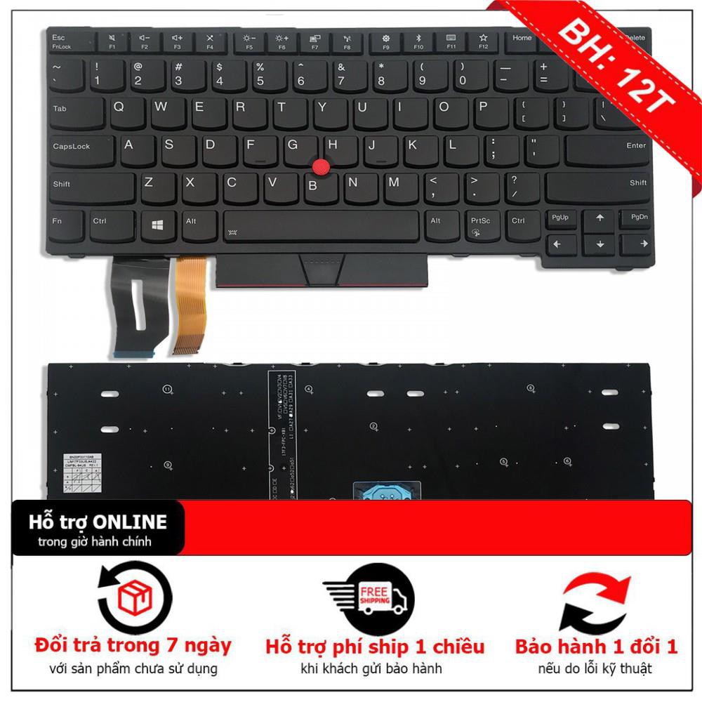 [BH12TH] Bàn phím Laptop LENOVO E480 👉 Thinkpad Edge E480 E485 T480s L380 L480 L490