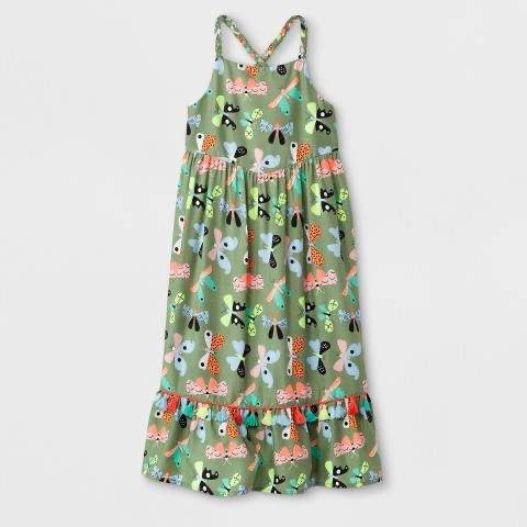 Dress / Đầm maxi dài Cat&amp;Jack cho bé gái