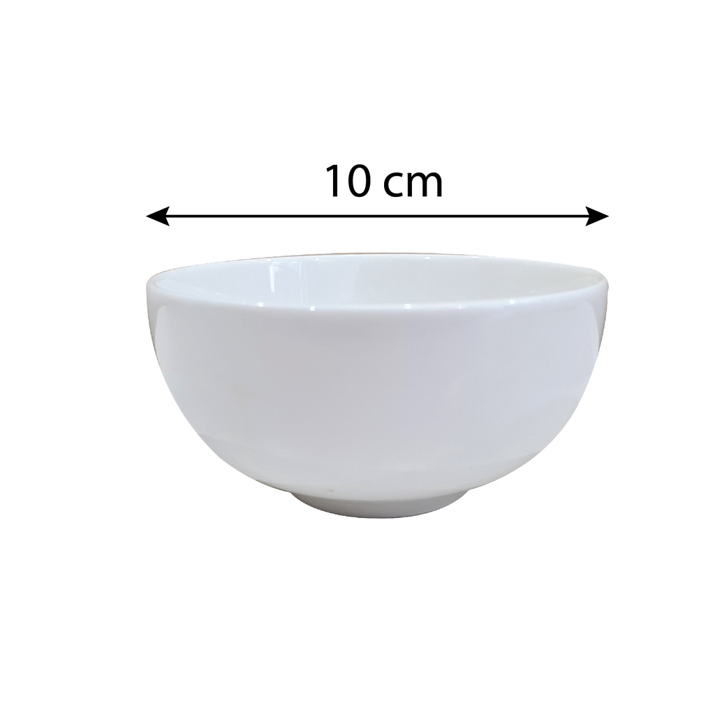 Bộ 10 bát soup sứ Horeca  - Hàng chuyên dùng nhà hàng khách sạn