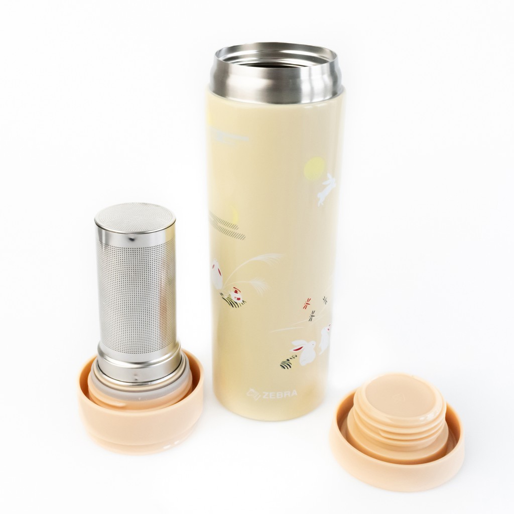 Bình giữ nhiệt ZEBRA Thailand Cao cấp inox Ngọc Thố Chiêu Tài 0.45L-112908