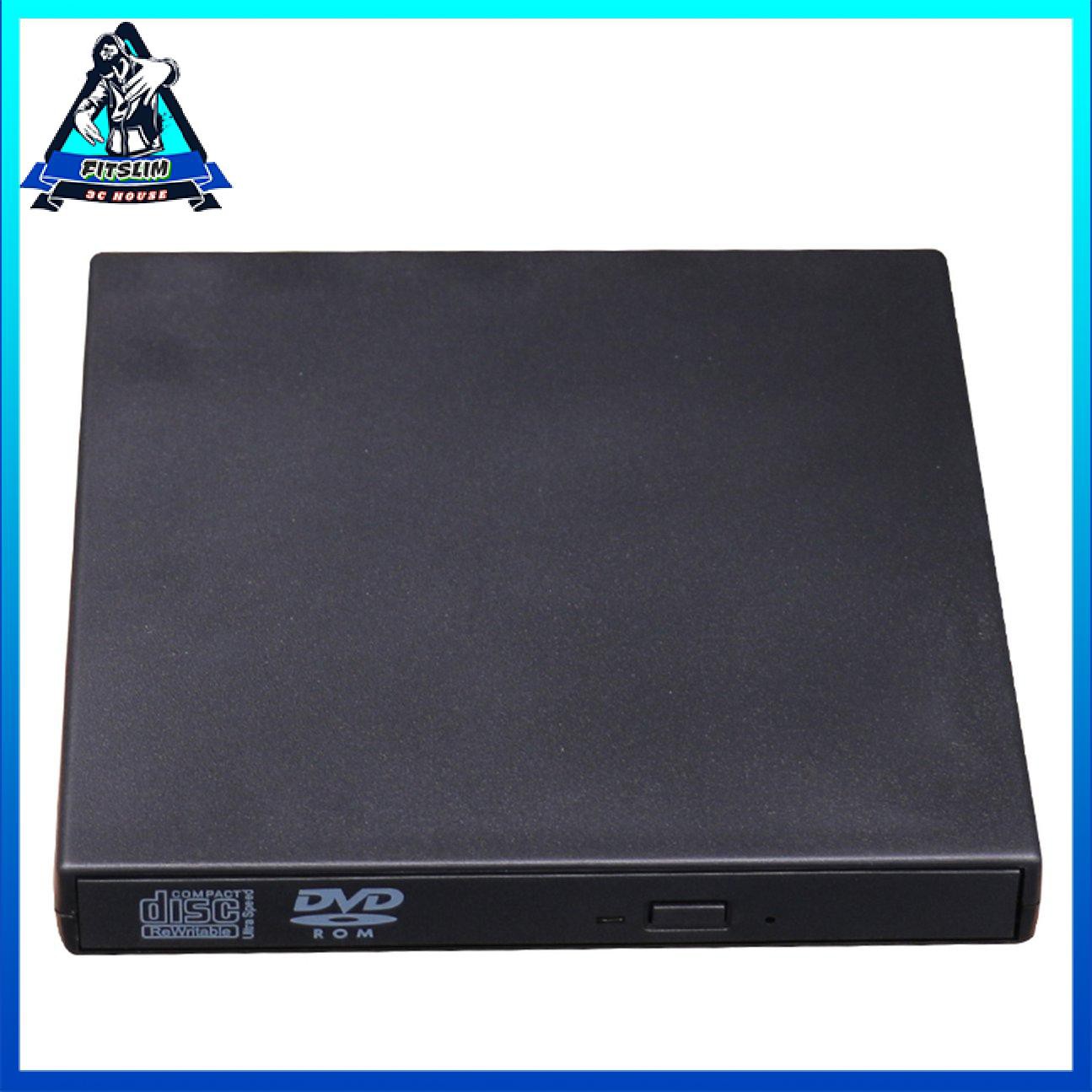 Di động Plug & Play Ổ đĩa ngoài USB 2.0 Đầu ghi DVD Đầu đọc ROM CD Writer