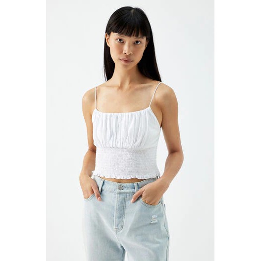 XANH DA TRỜI SZ M  - Áo 2 dây LA HEARTS xuất xịn
