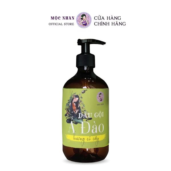 Dầu gội thảo dược bồ kết hoa bưởi thiên nhiên Mộc Nhan giúp giảm ngứa rụng tóc và nấm đầu 500ml - MỘC NHAN