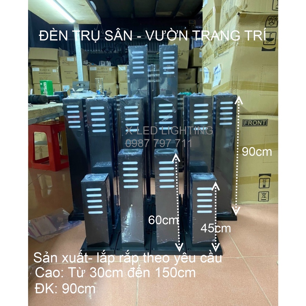 ĐÈN NẮM, ĐÈN SÂN VƯỜN, ĐÈN TRỤ, ĐÈN TRANG TRÍ  – 40cm, 60cm, 90cm