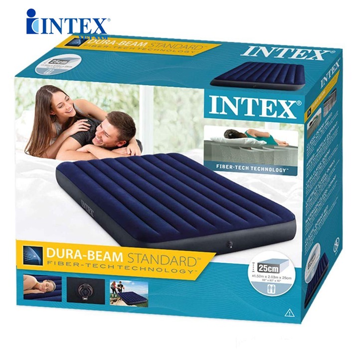 Đệm hơi đôi công nghệ mới 1m52 Intex 64759