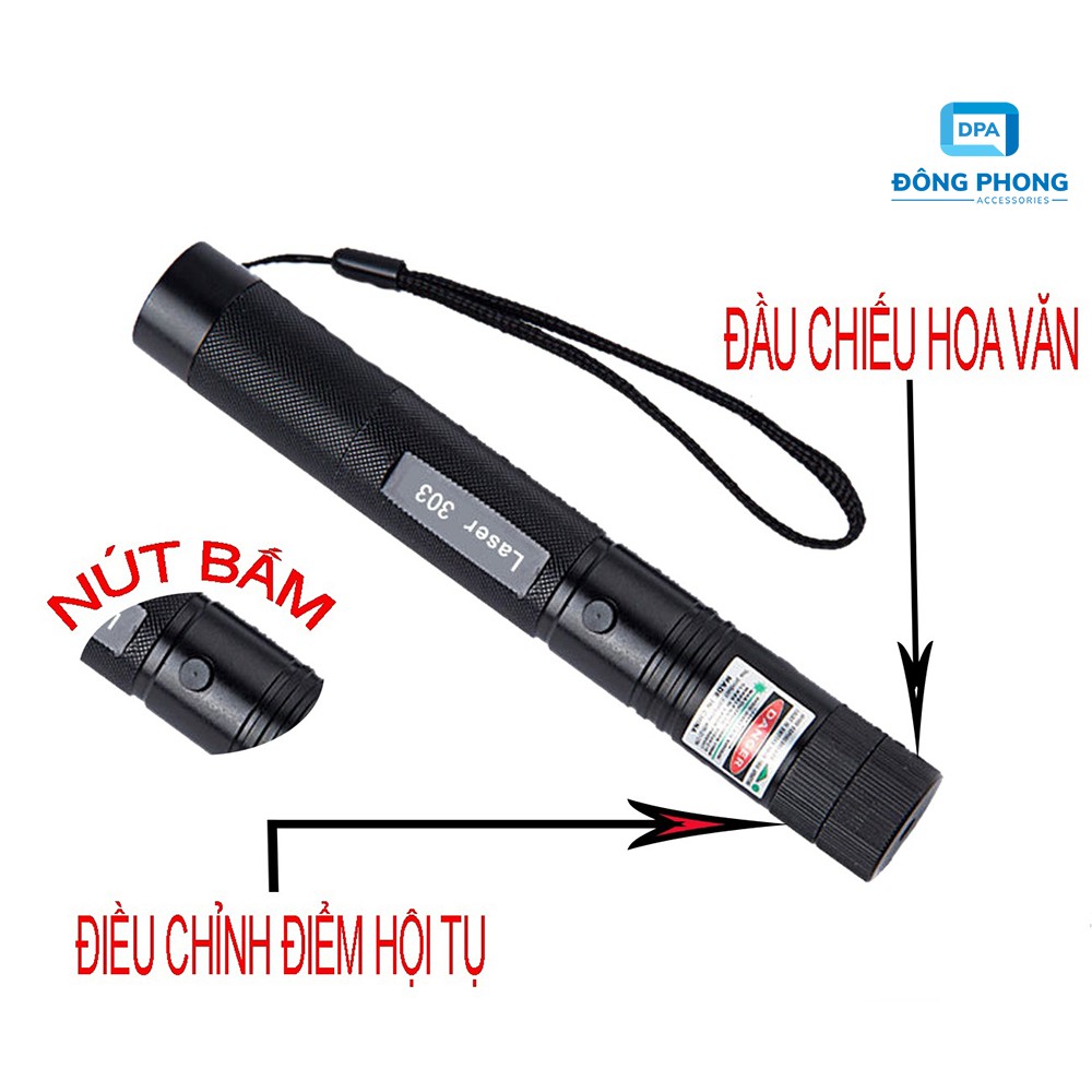 Đèn Lazer 303 Cầm Tay Chiếu Siêu Xa