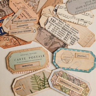 Sticker tự cắt phong cách cổ điển  - vintage  trang trí sổ nhật kí, sổ tay | Bullet journal - kc010