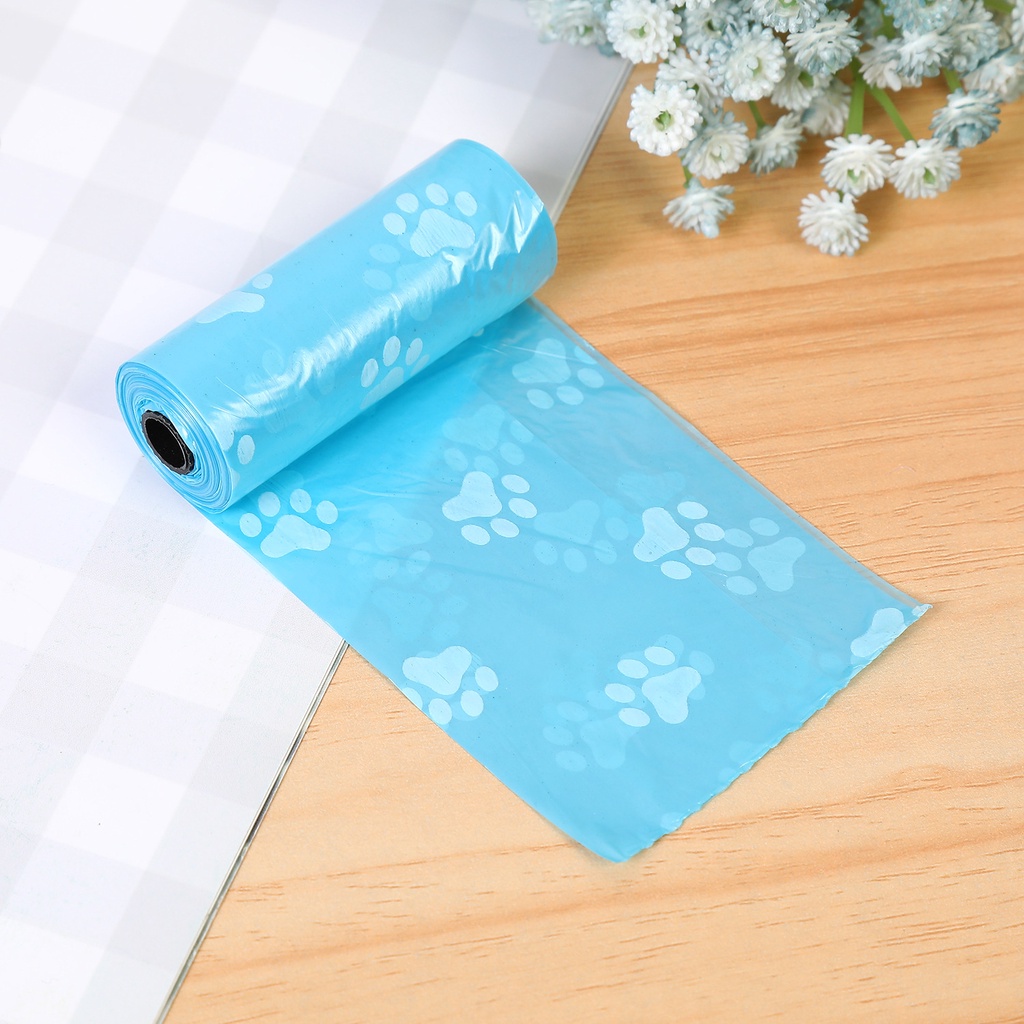 Túi đựng rác in họa tiết bàn chân cho thú cưng