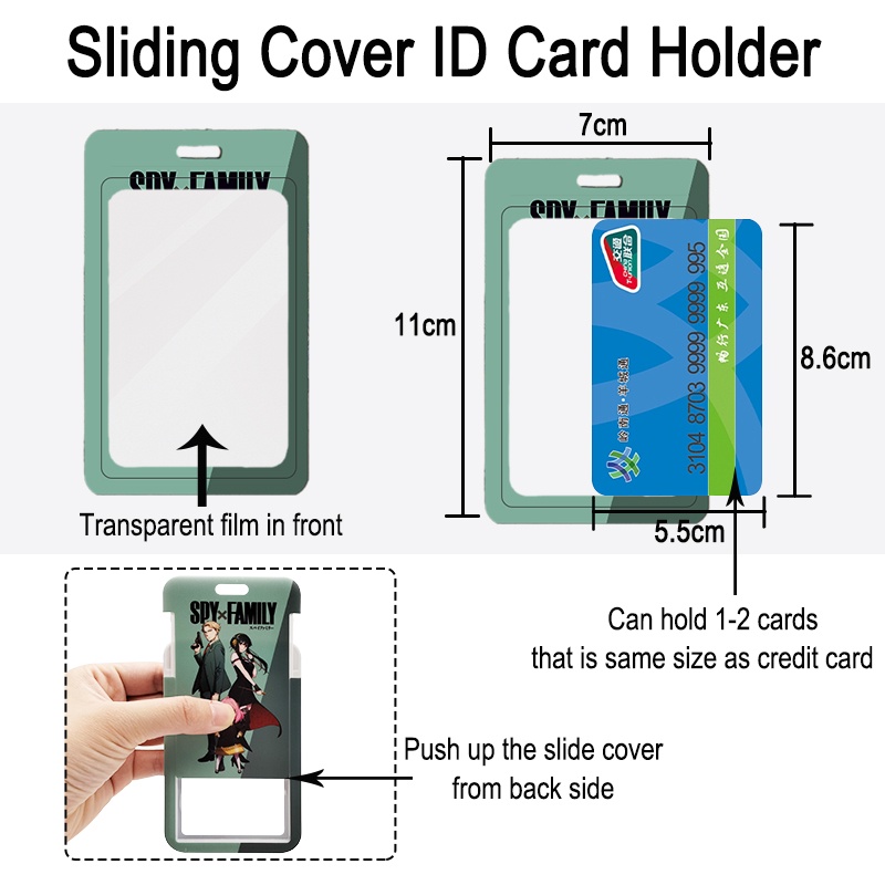 Dây Đeo Thẻ ID/Móc Khóa/Điện Thoại/Thẻ ID In Hình Anime Jujutsu Kaisen