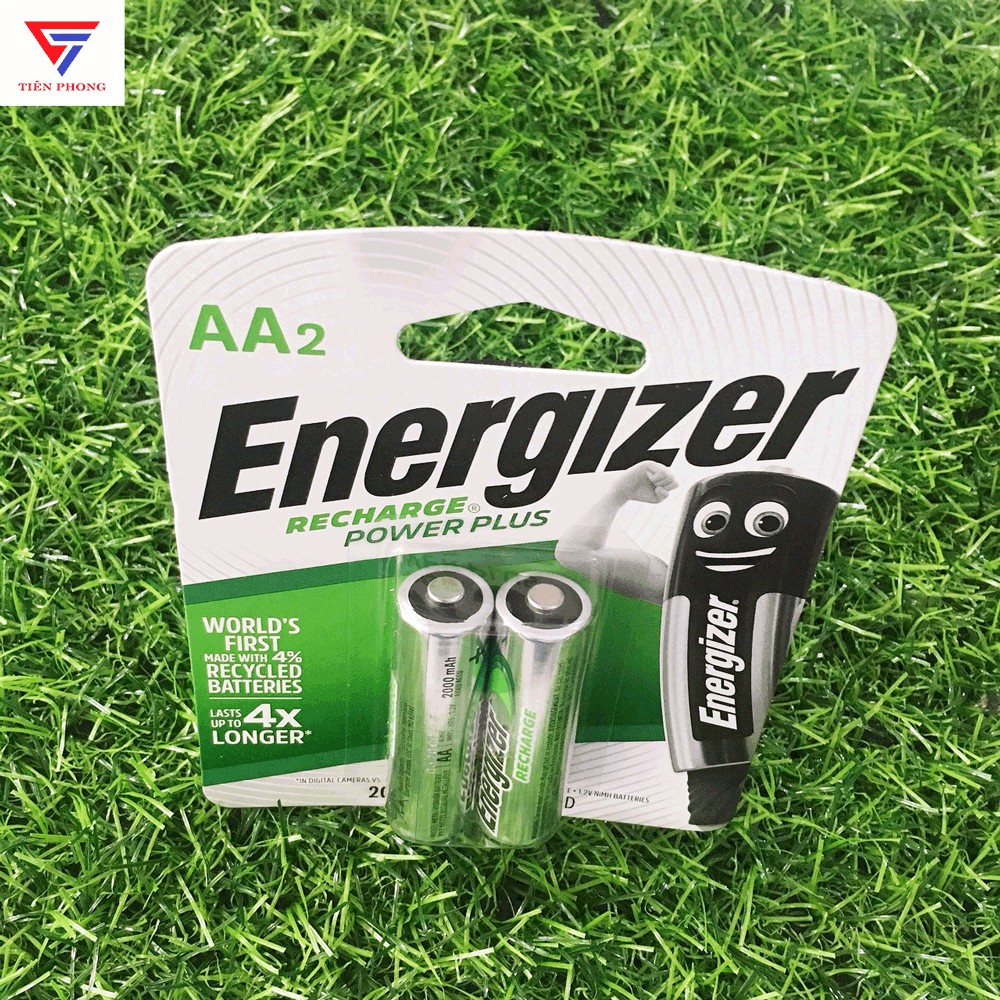 Pin sạc AA tiểu Energizer 2000mah chính hãng, pin sạc tiểu AA HR6