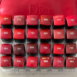 Son Dior satin lì ( nắp nhựa trắng tester