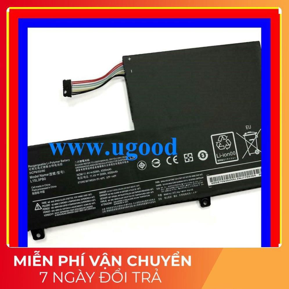 [PIN ZIN ]  Pin laptop Lenovo L15L3PB0 L15M3PB0 dành cho Lenovo Flex 3 Flex 4 1470 1480 1570 1580 310S 320S 500S 510S