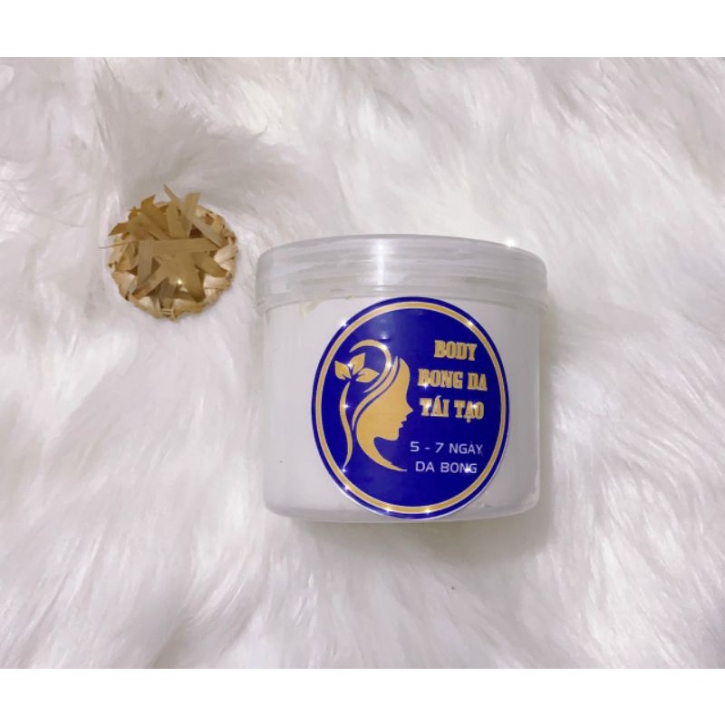 KEM BODY BONG DA Hủ 500gr: TÁI TẠO ĐỘC QUYỀN ĐẶT BIỆT VỪA Ủ BÔNG VỪA Ủ TRẮNG LUON NHA..