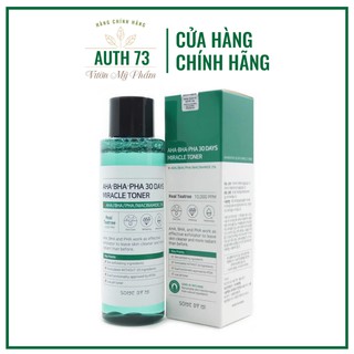 Nước Hoa Hồng "Thần Kỳ" Some By Mi AHA-BHA-PHA 30 Days Miracle Toner 150ml