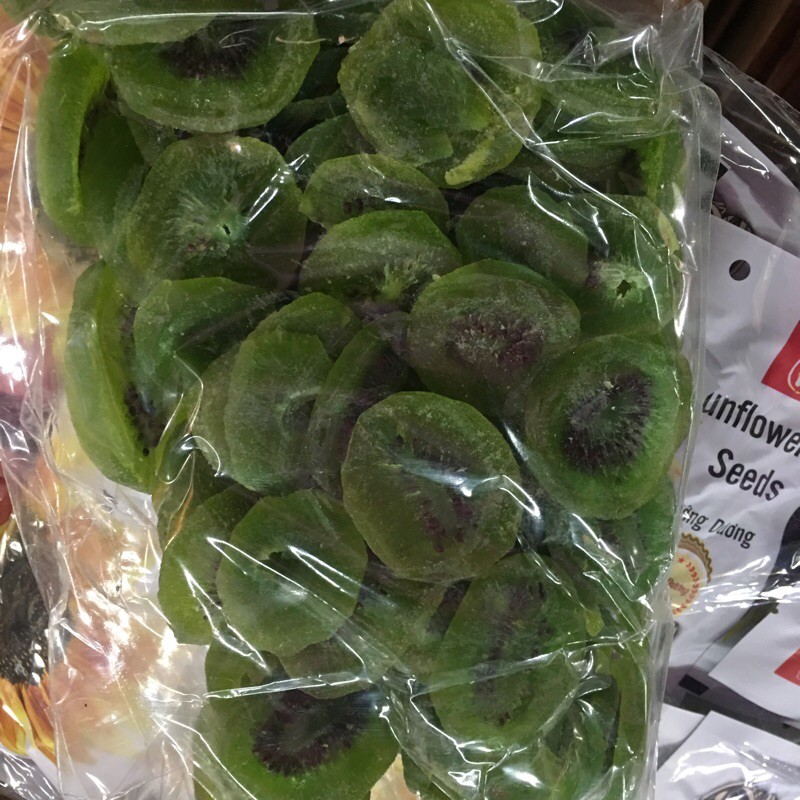 mứt kiwi sấy dẻo gói 1 kg