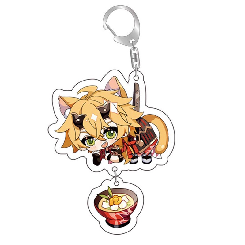 Tmdbyx Móc Khóa Hình Nhân Vật Hoạt Hình Game Genshin