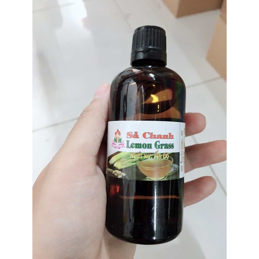 TINH DẦU SẢ CHANH 100ML XÔNG PHÒNG, GIẢI CẢM,KHỬ MÙI,  DIỆT KHUẨN, THƠM PHÒNG