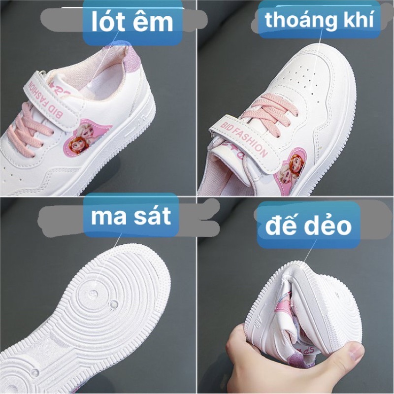 Thể thao trắng hình elsa