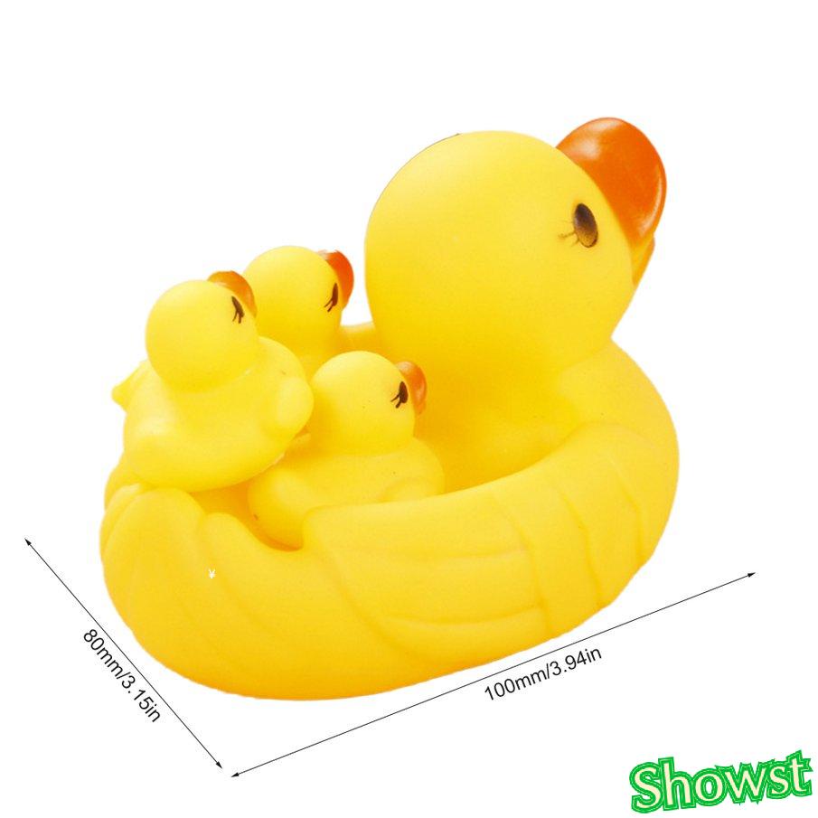 Set vịt cao su đồ chơi cho bé chơi khi tắm