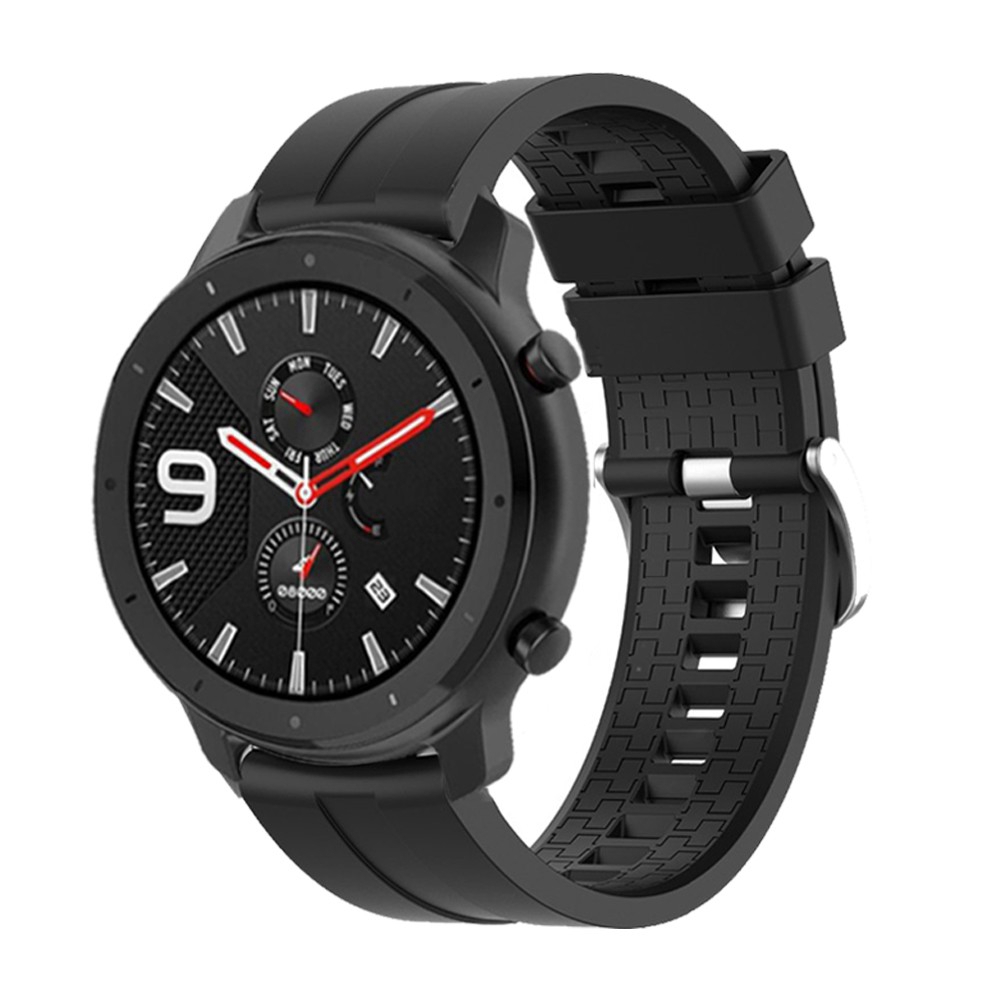 Dây silicon thay thế cho đồng hồ đeo tay Amazfit GTR 47MM /Xiaomi Huami Amazfit Pace/Stratos 2 2S 22mm