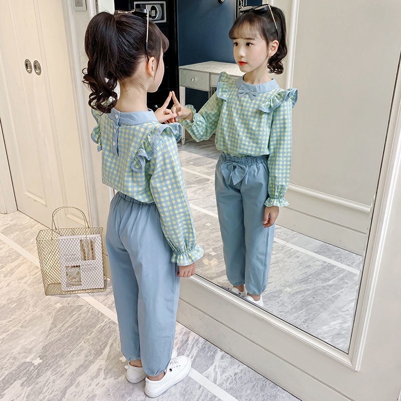 Bộ Đồ Hai Mảnh Phong Cách Mới 2022 Dành Cho Bé Gái