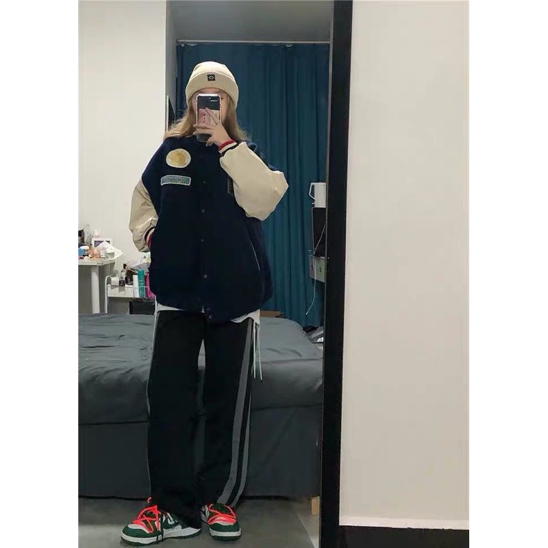 (SẴN + VIDeo) Áo khoác bomber ulzzang hot trend cá tính Hàn Quốc 2020 KÈM 3 ẢNH THẬT CUỐI | BigBuy360 - bigbuy360.vn