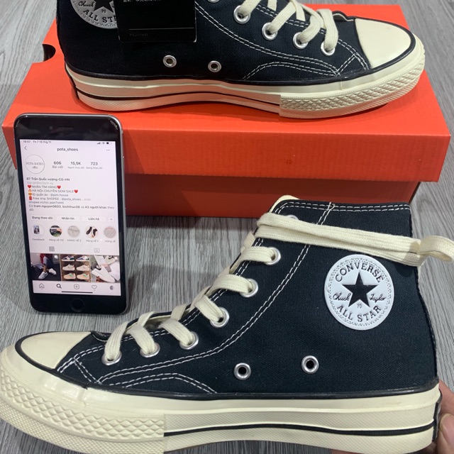 Cv đen size 37