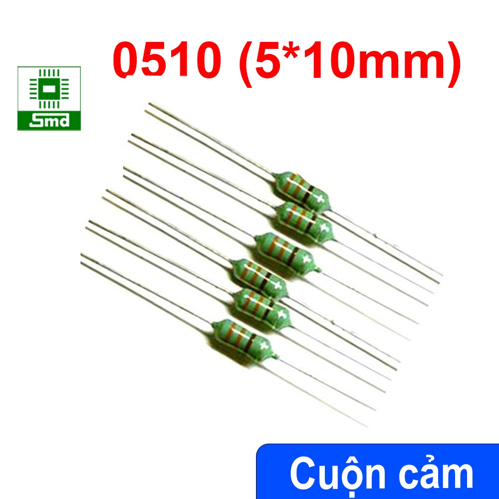 Cuộn Cảm vạch màu 0410 0510 4*10mm 5*10 mm 470uH 220 100 100 Uh 220Uh 330Uh linh kiện điện tử SMD