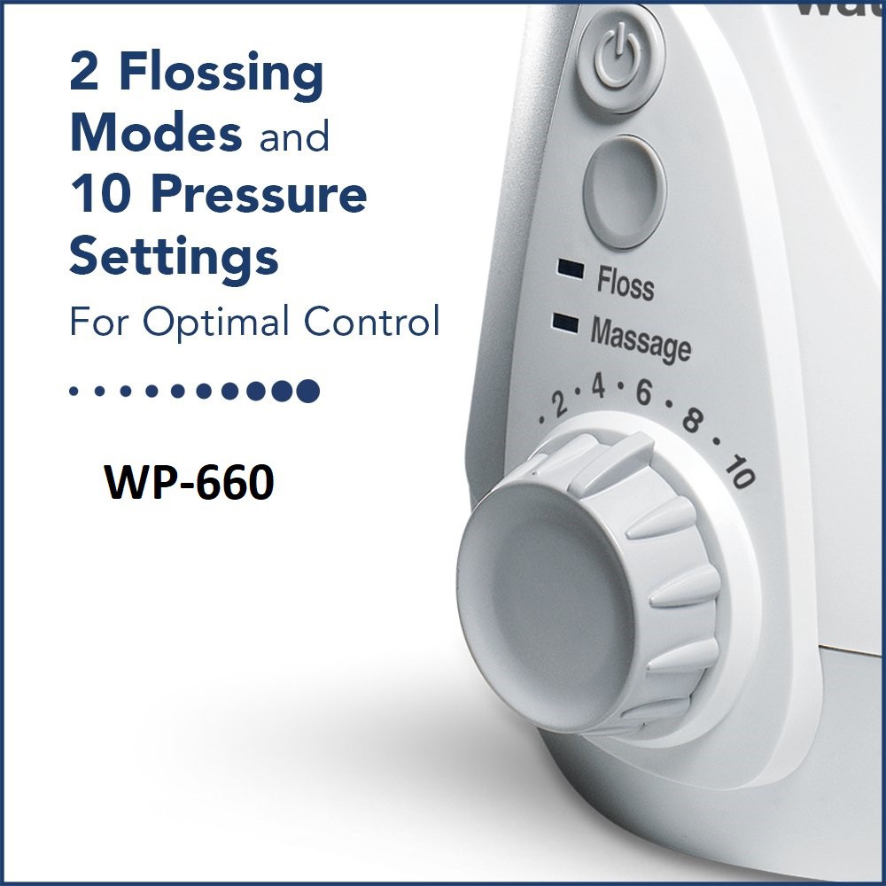 Tăm nước gia đình Waterpik Water Flosser Để bàn WP660, WP100