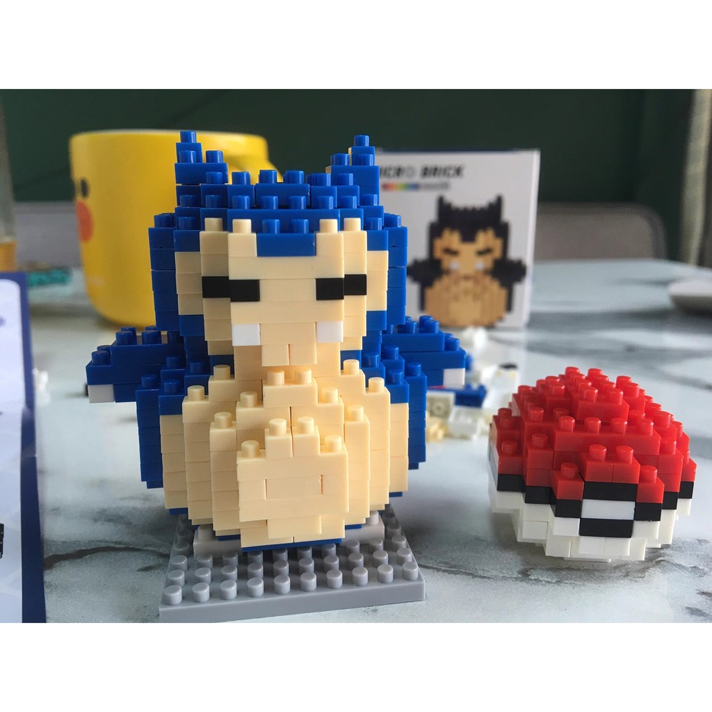 Bộ đồ chơi lắp ráp mô hình Pokemon nhiều chi tiết