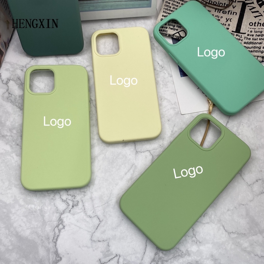 Matcha blue full silicone phone case for iP  6 6s 7 8 7p 8p x xs xr xsmax 11 11pro 11promax 12 12pro 12promax 13 13pro 13pro 13promax drop protective case