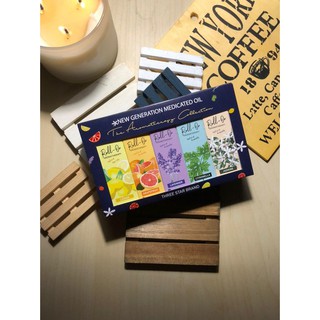 Dầu gió Three Star bi lăn Singapore 10ml: